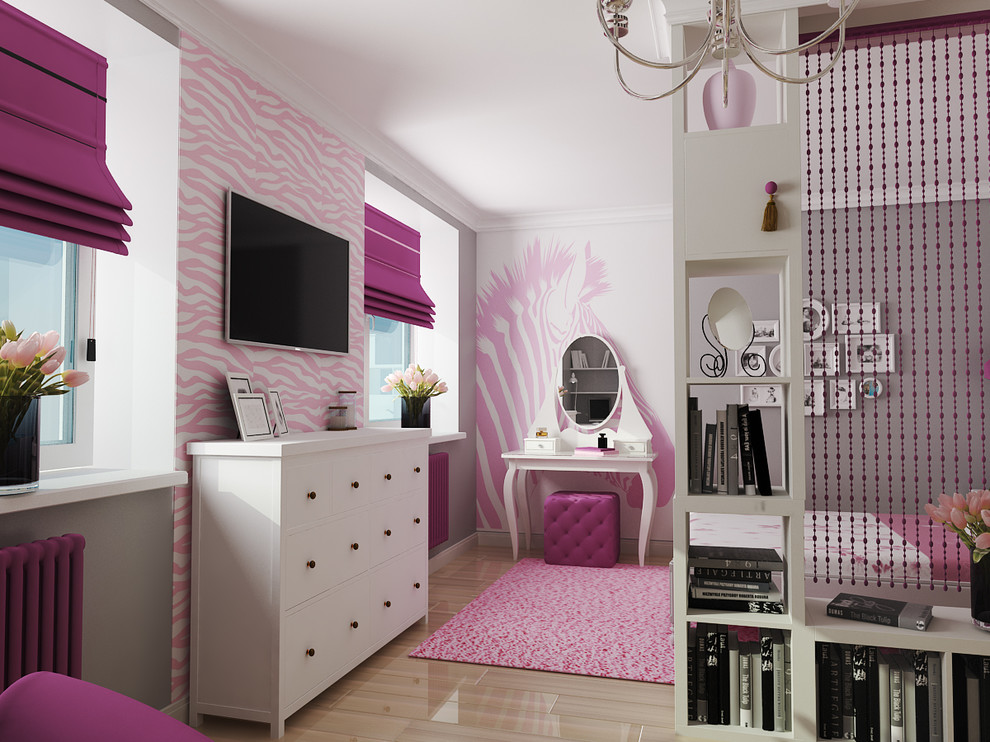 Разработка концепции интерьера детской комнаты