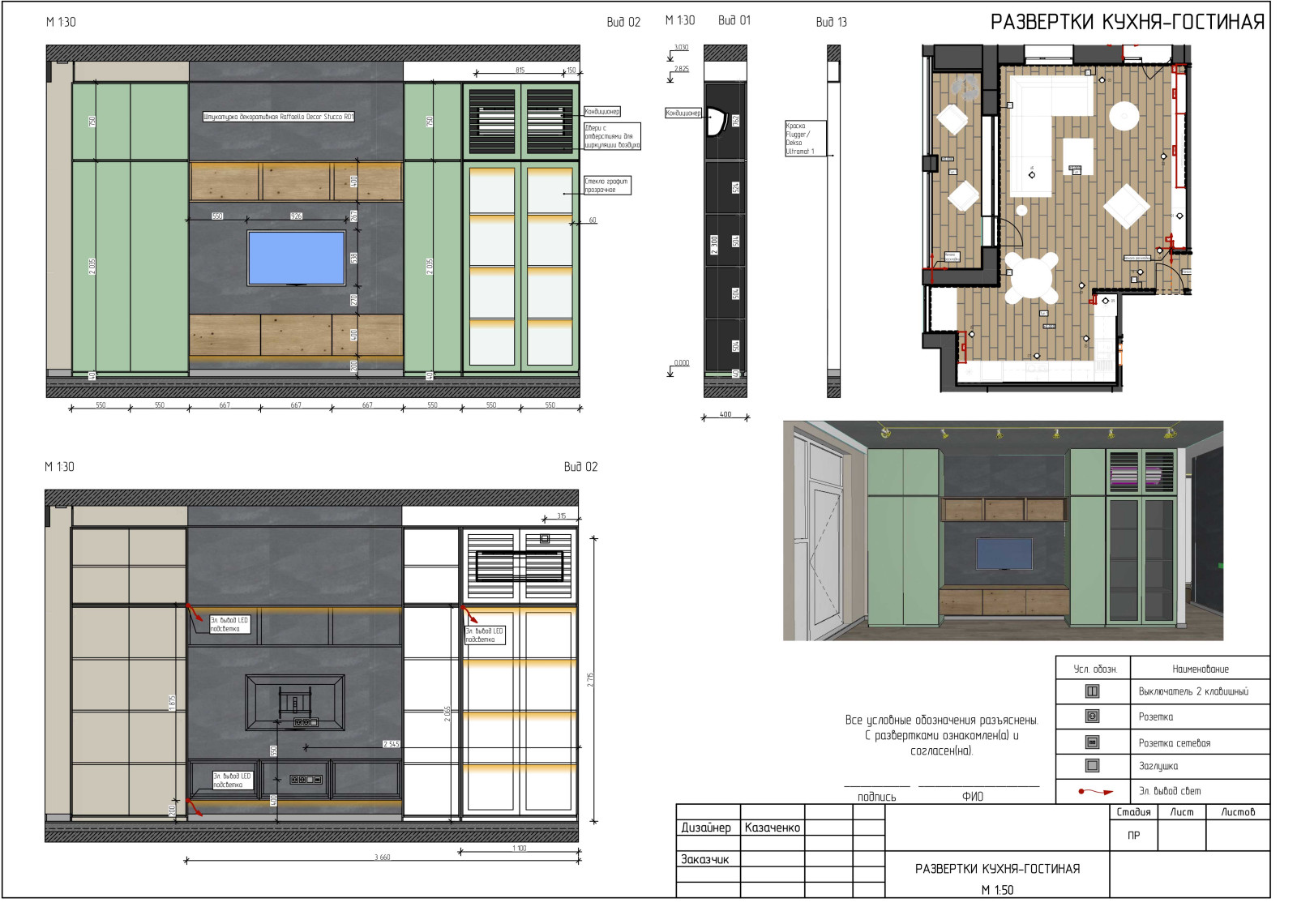 Обложка проекта: Пример чертежей