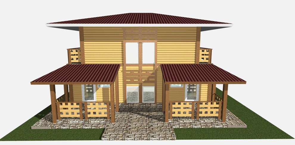 Обложка проекта: Гостевой Таунхаус - VIP коттедж