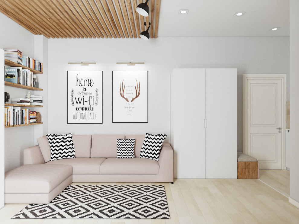 гостиная зона в студии трансформер