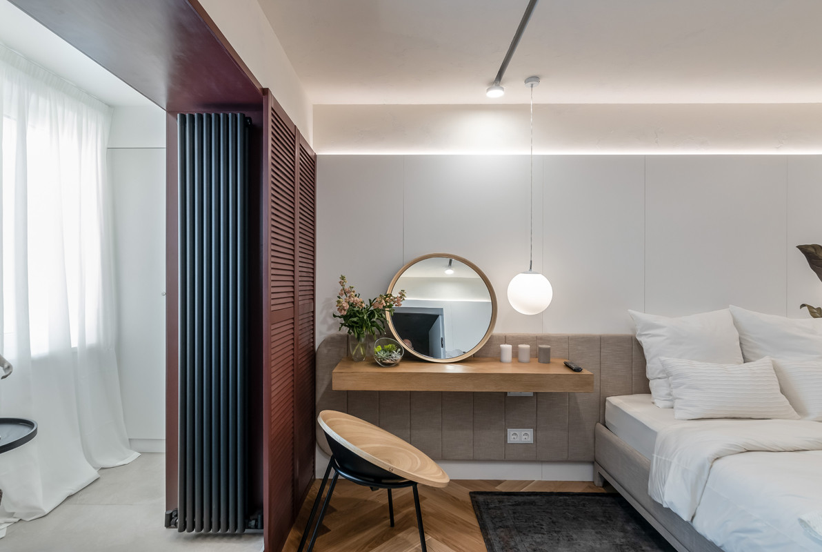 Спальня с магнолией