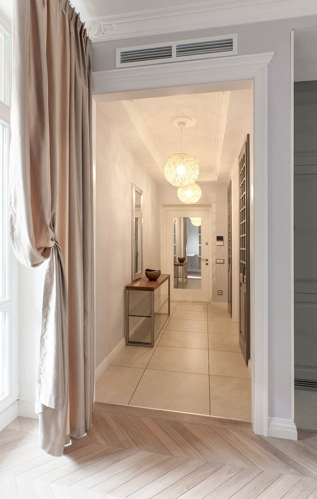 Дизайн квартиры на Остоженке. Фото интерьеров и новинки 2015 года