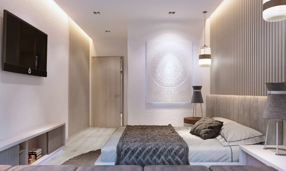 Дизайн проект квартиры для семейной пары 2023