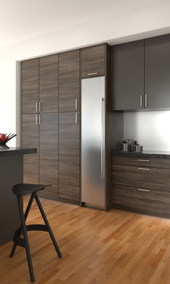 Интегрируемые холодильники в интерьере