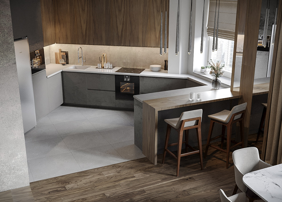 Квартира на Гарибальди, 130 м2