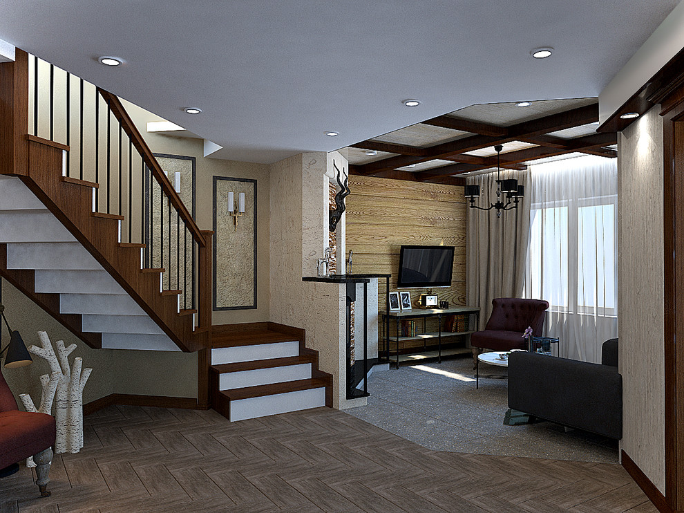 Вид на каминную зону