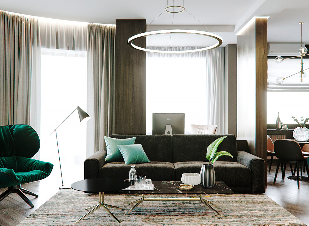 Двухуровневая квартира в городе Электросталь