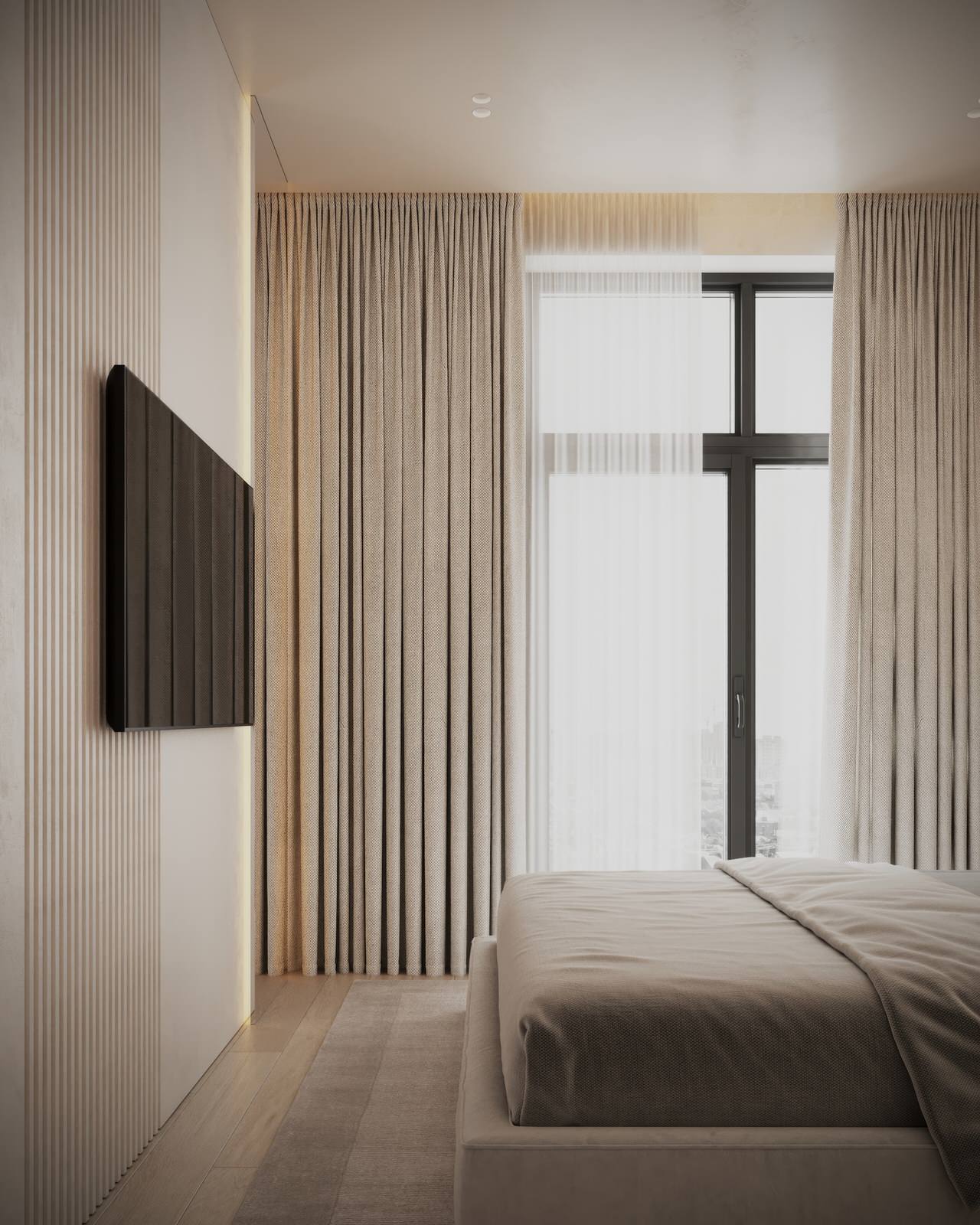 Апартаменты в монохроме