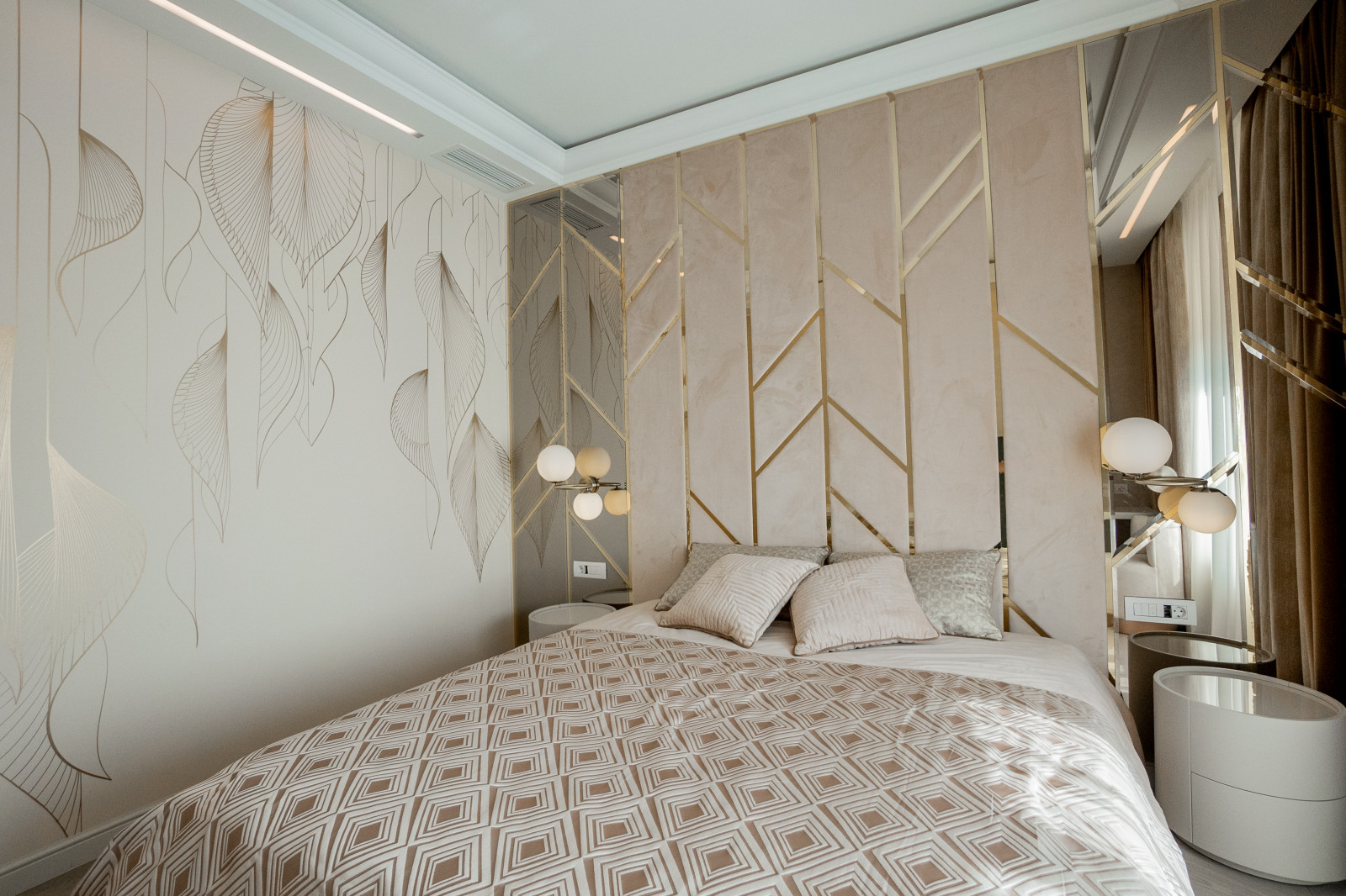 РЕМОНТ ДВУХКОМНАТНОЙ КВАРТИРЫ 60 КВ. М В СТИЛЕ НЕОКЛАССИКА