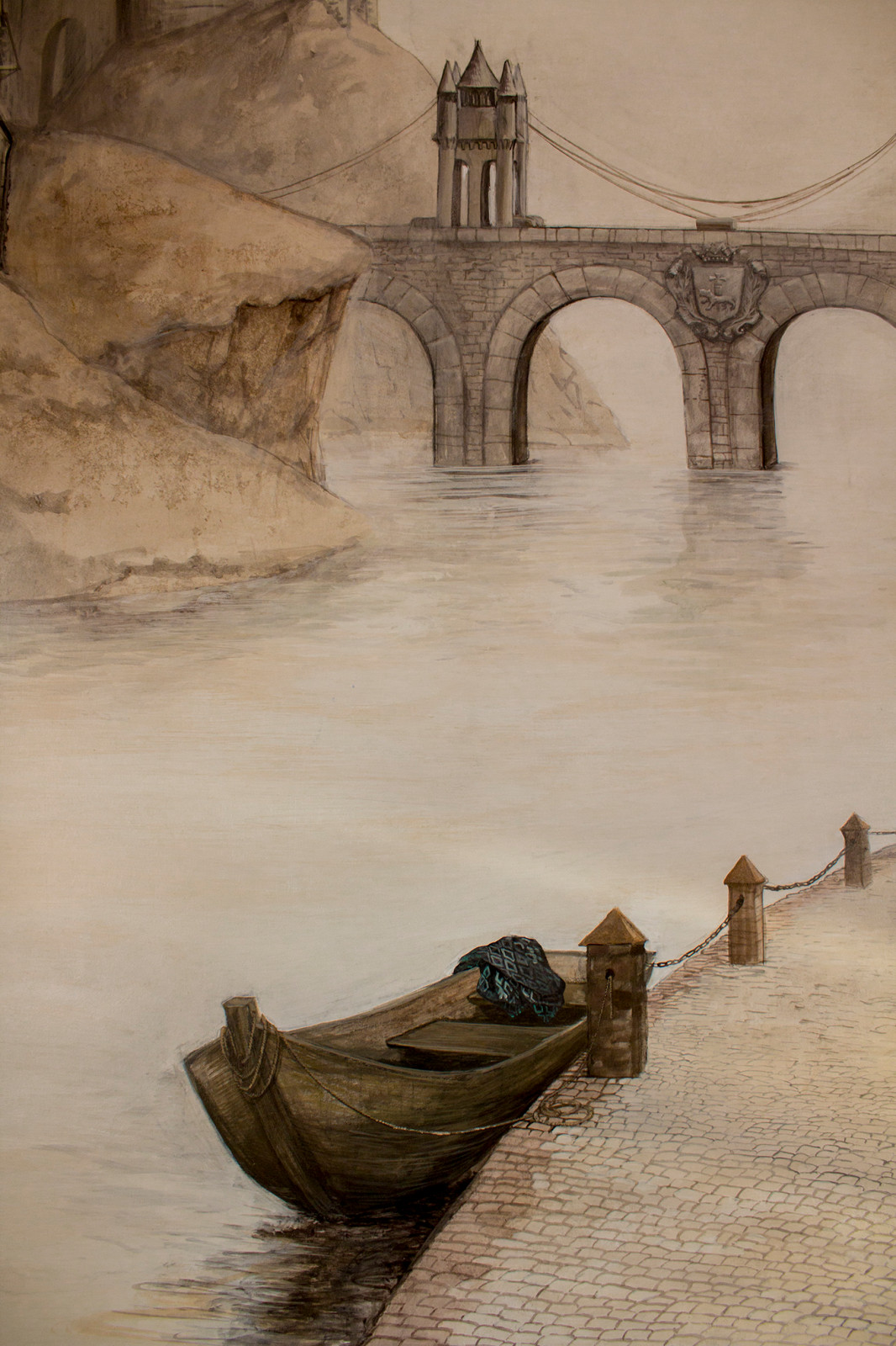 Обложка проекта: Роспись + барельеф Старый город