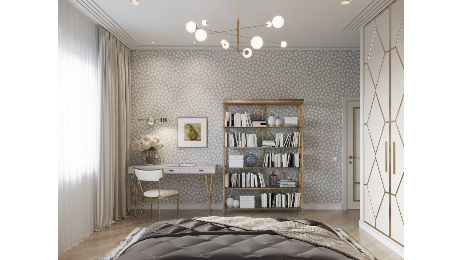 Дом в сосновом бору. Дизайн-проект трёхэтажного частного дома. Пермь