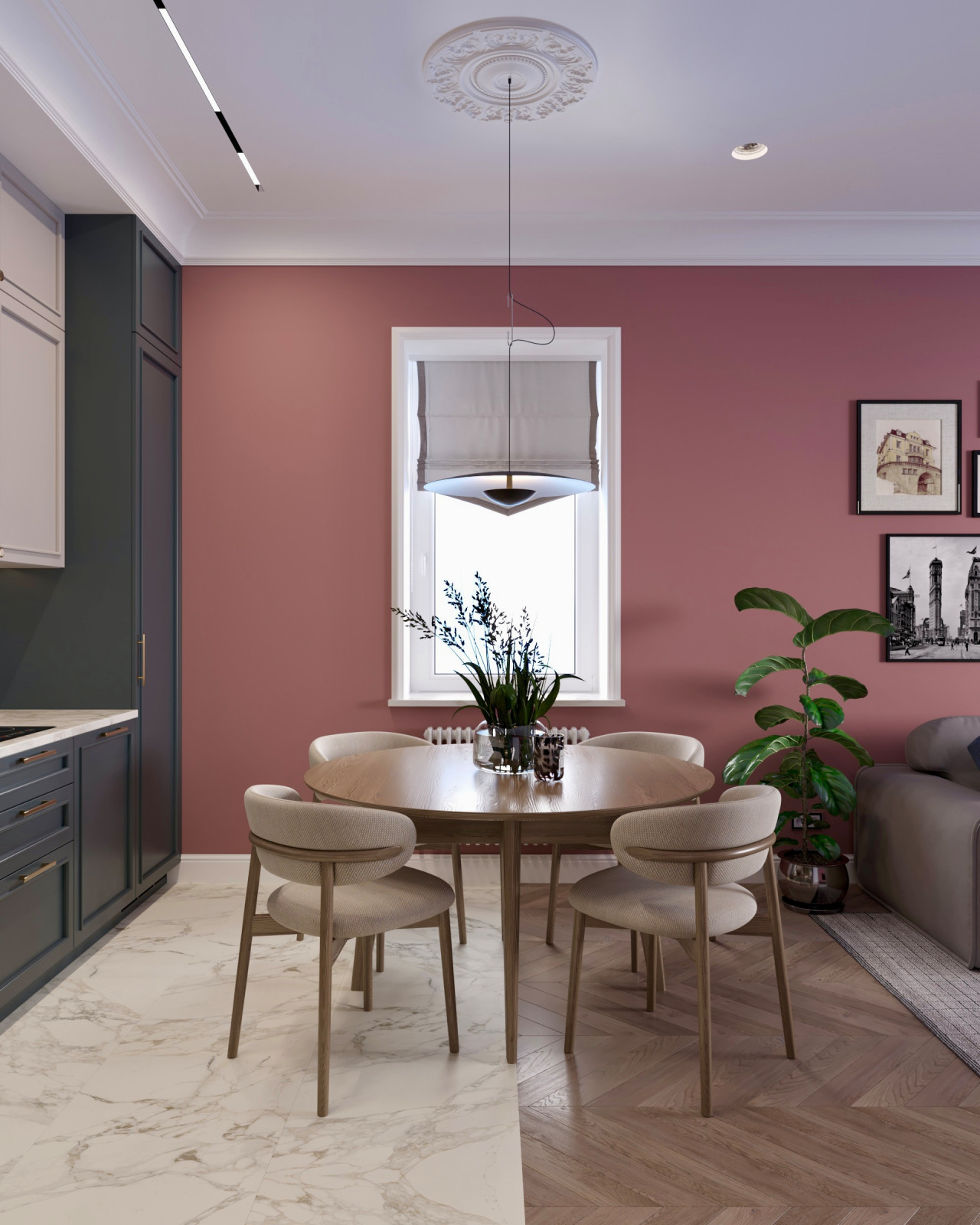 Обложка проекта: Дизайн кухни в #топоева_квартира75  .  . Люблю этот проект за гармоничные, но необыч