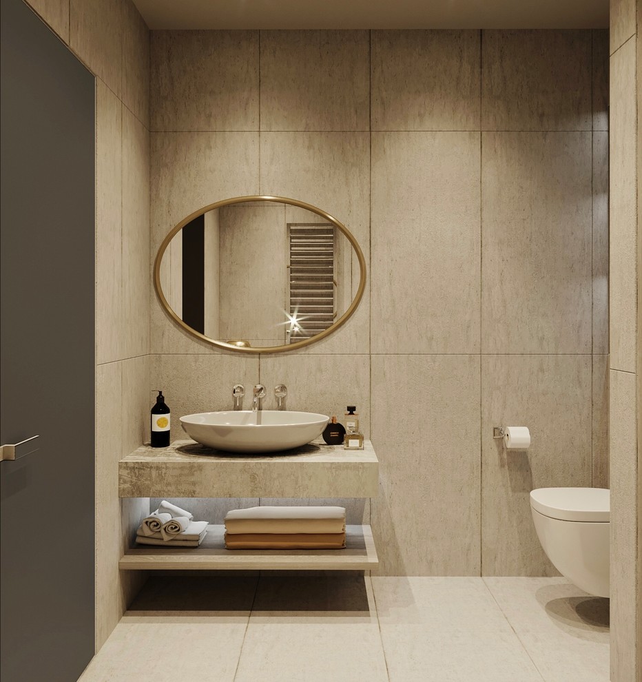 Интерьер двухуровневой квартиры в Калининграде.