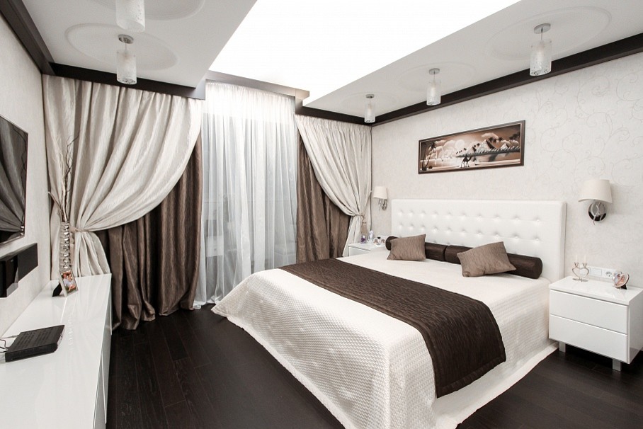 Спальня в квартире - студии