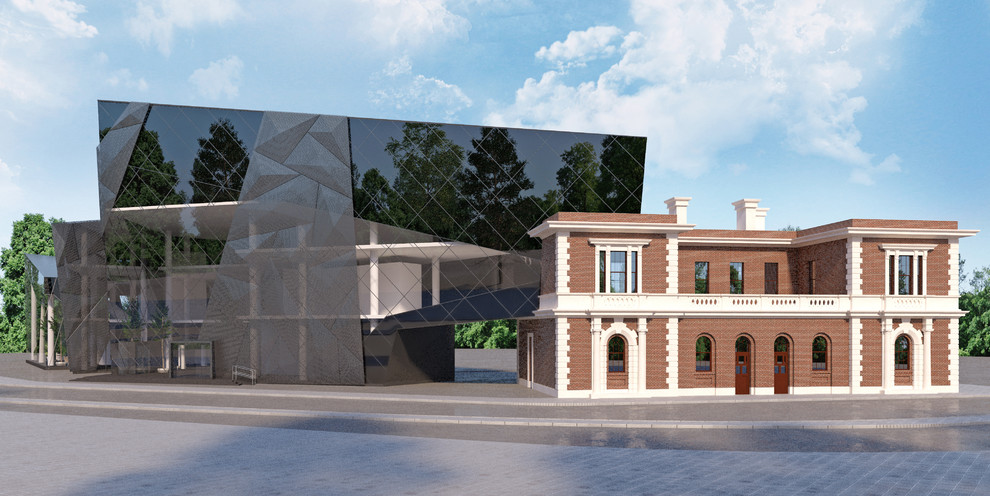 Обложка проекта: Реконструкция музея