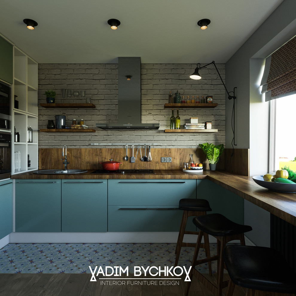 Дизайн-проект двухкомнатной квартиры в ЖК Sun House