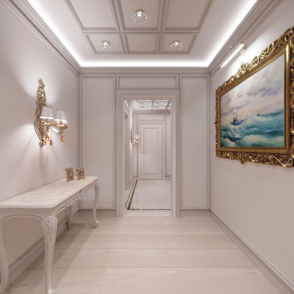 Дизайн прихожей 4-комнатной квартиры в Москве