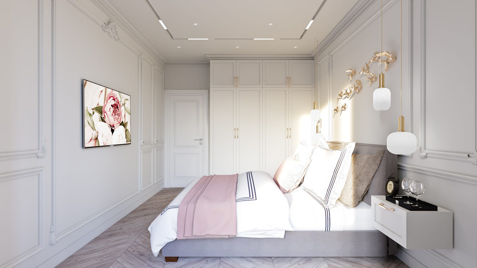 Interior design of a 3-room apartment Zaporozhye