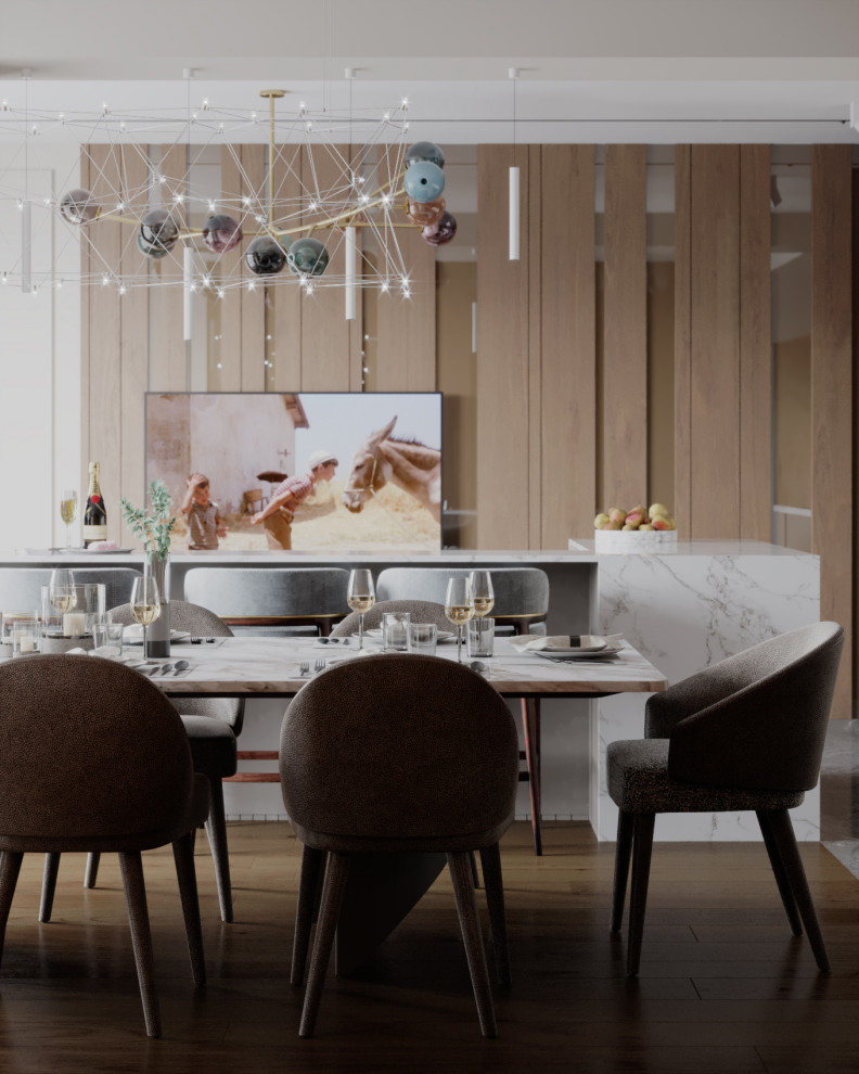 Дизайн интерьера двухуровневой квартиры