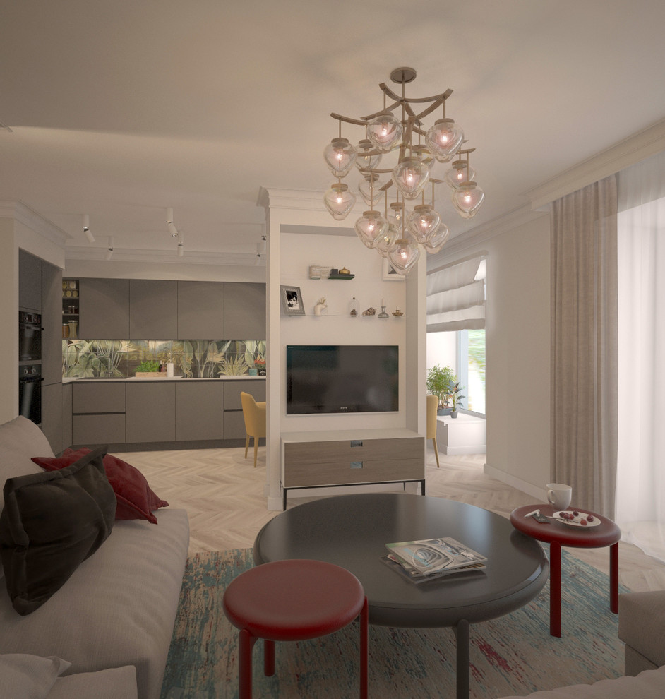 Солнечный интерьер для холодного города