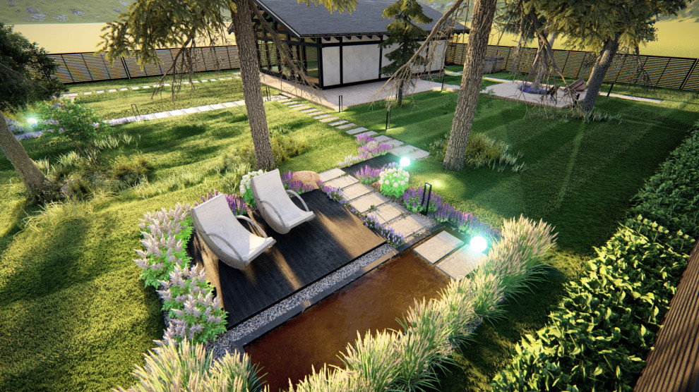 Сад в Санкт-Петербурге