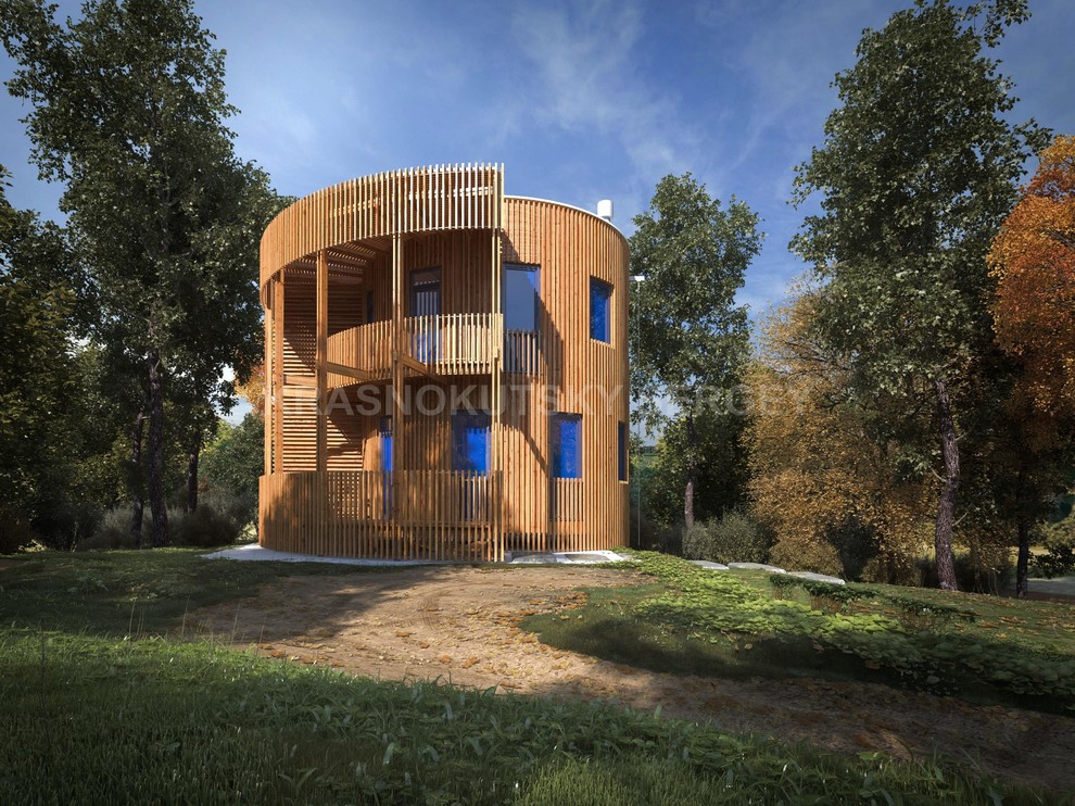 ТИПОВОЙ ФАХВЕРКОВЫЙ ДОМ "ROUND HOUSE"