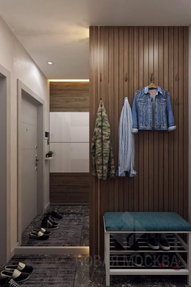 Дизайн-проект двухкомнатной квартиры 64,1 кв.м в ЖК «Татьянин Парк»