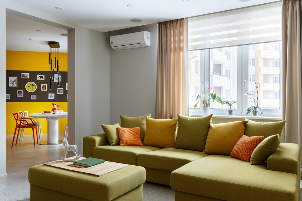 Яркое решение для минималистичного интерьера