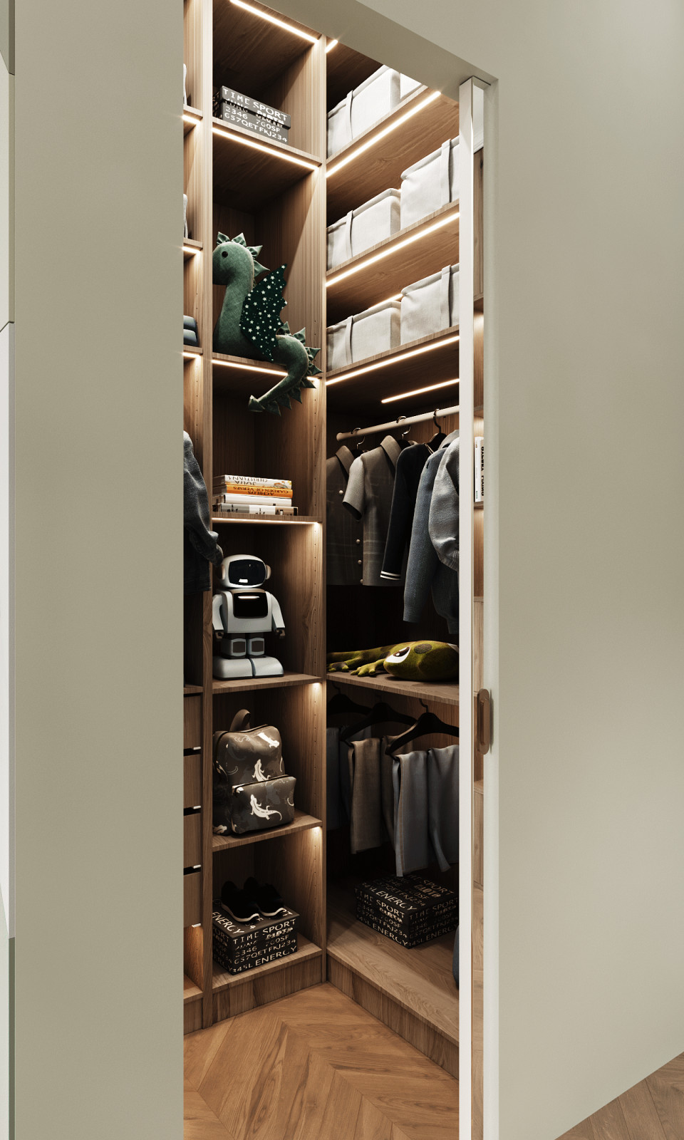 Современный интерьер на 200 кв.м.