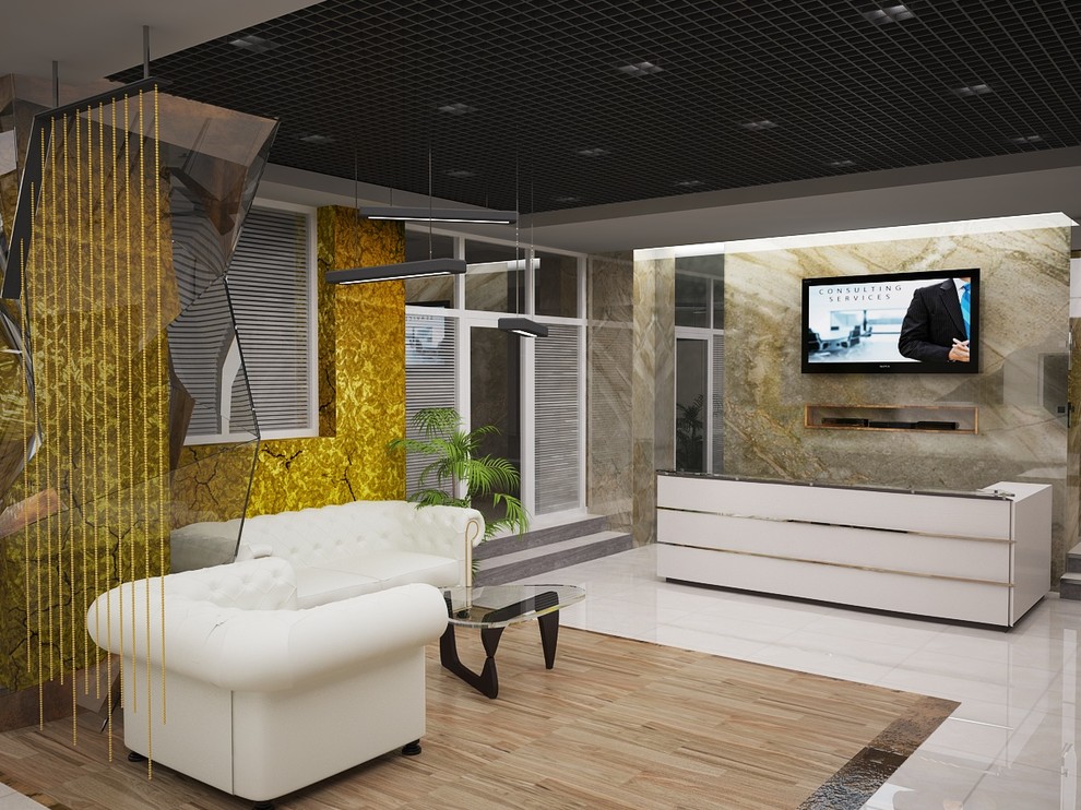 Дизайн холла для группы компаний "Триумф"