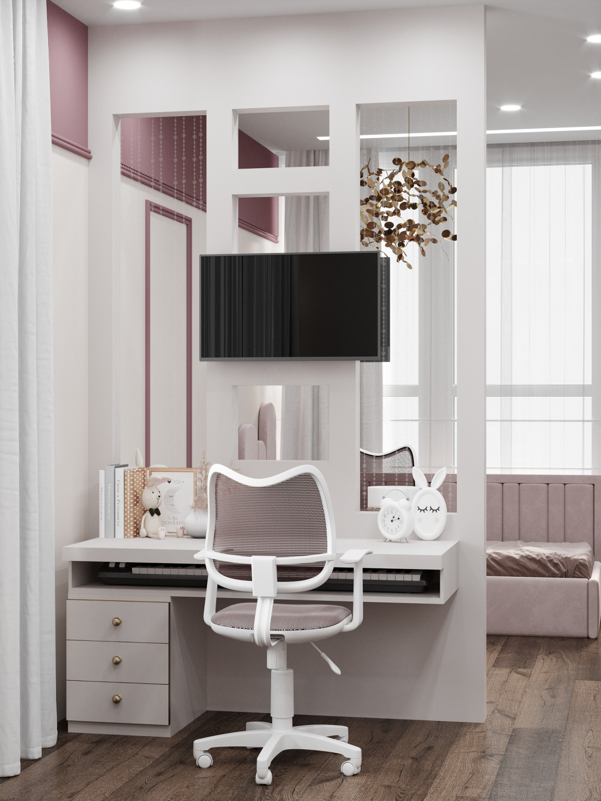 Проект 3-х комнатной квартиры для семьи с 3мя детьми в ЖК Ультра Сити