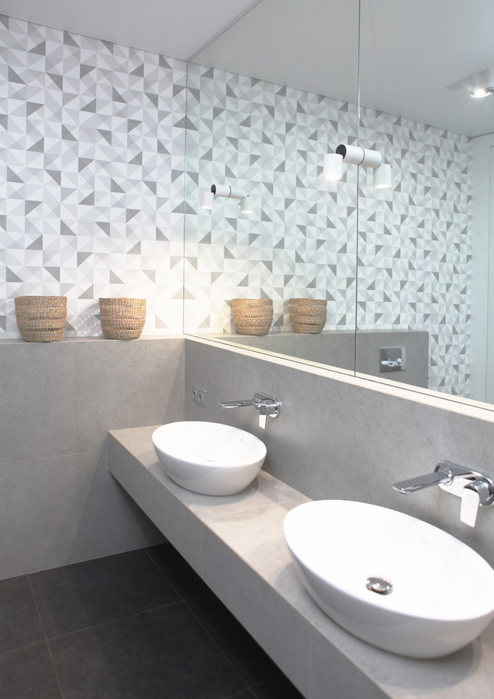 Ванная комната в скандинавском стиле