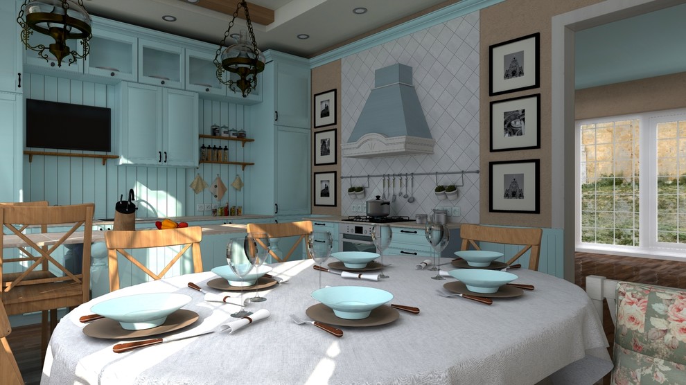 Частный дом в стиле Прованс г.Краснодар