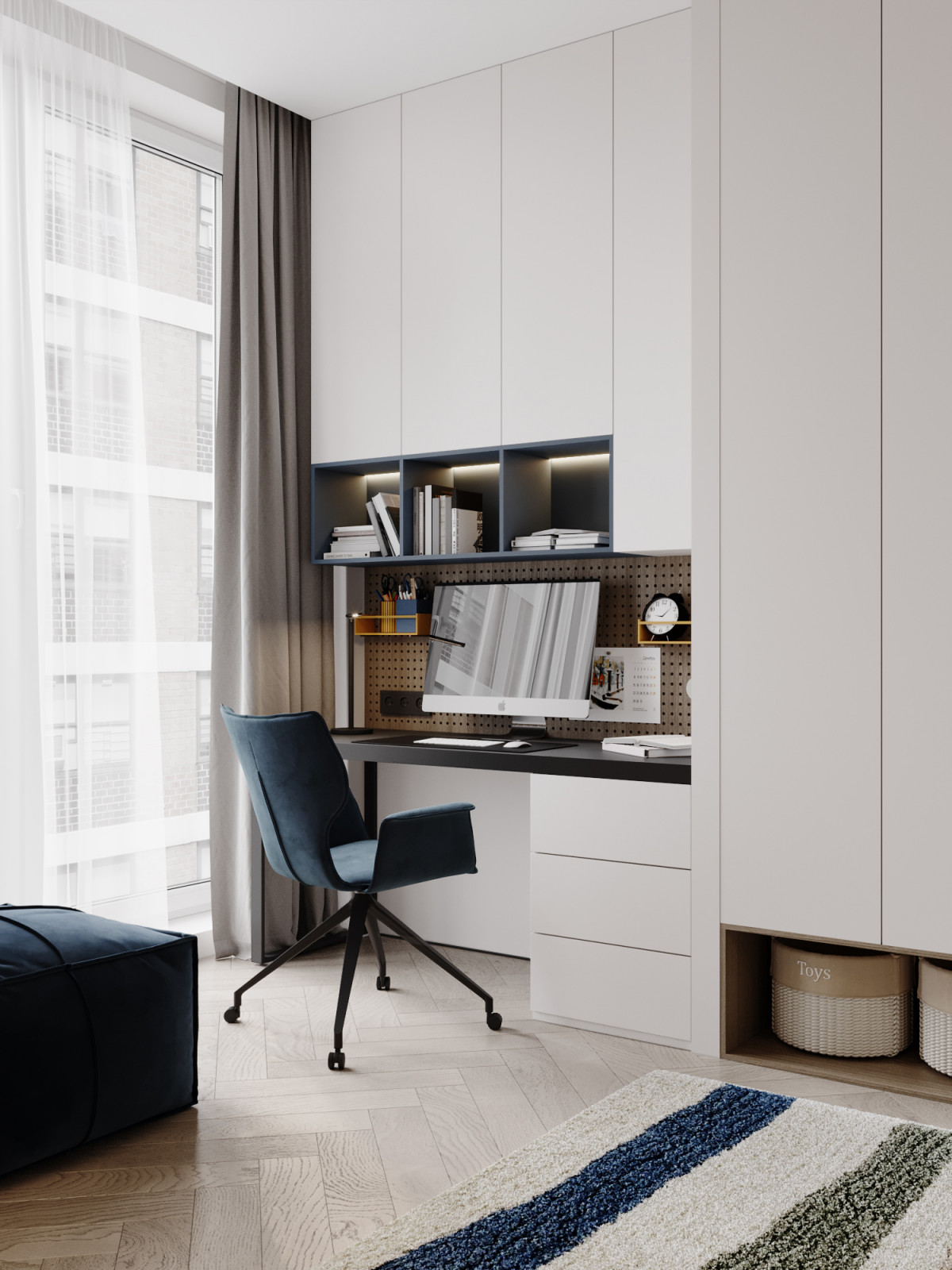 Идеальный современный интерьер в ЖК Homecity