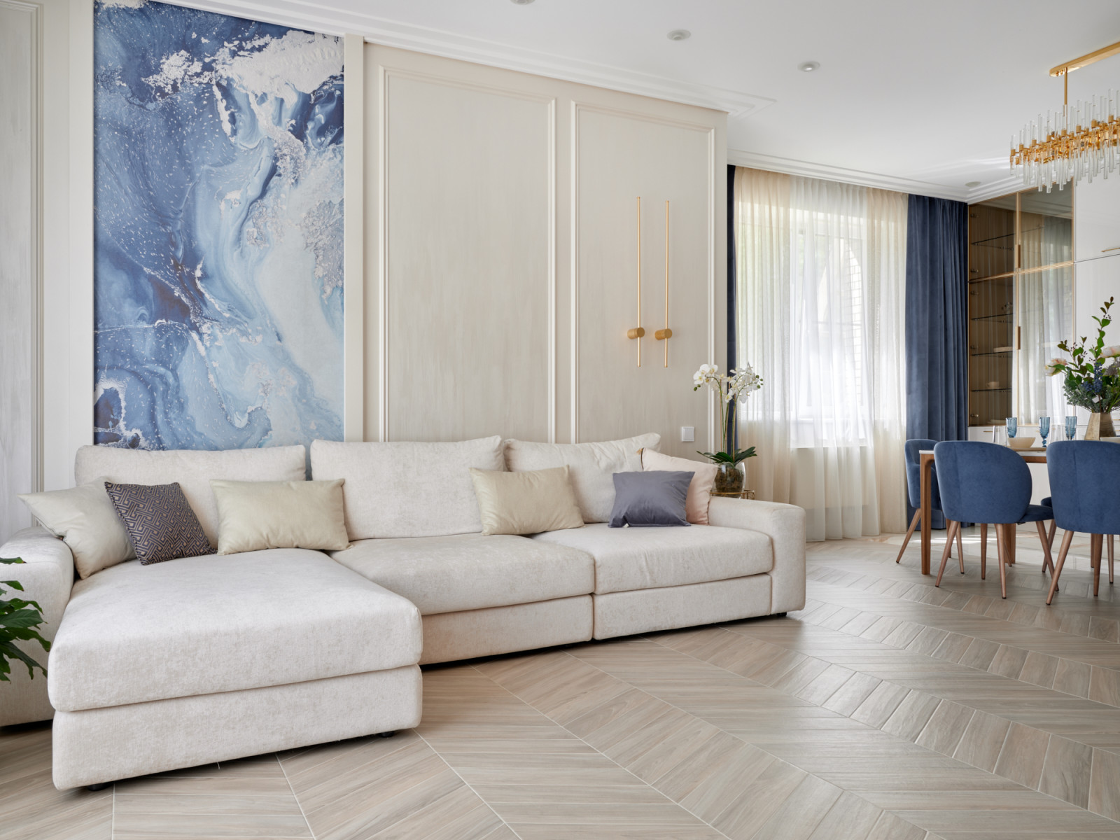 Дом 200м2 в современной классике