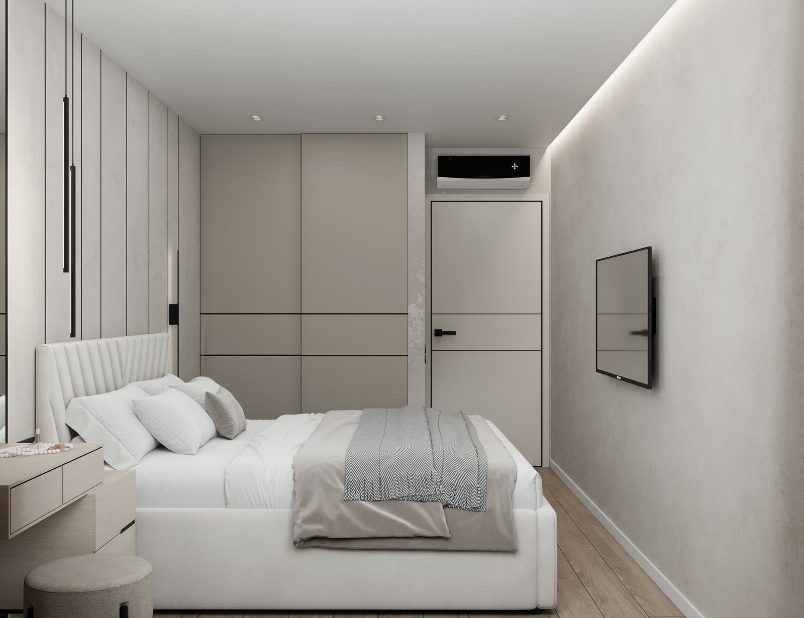 Дизайн интерьер квартиры в светлых тонах