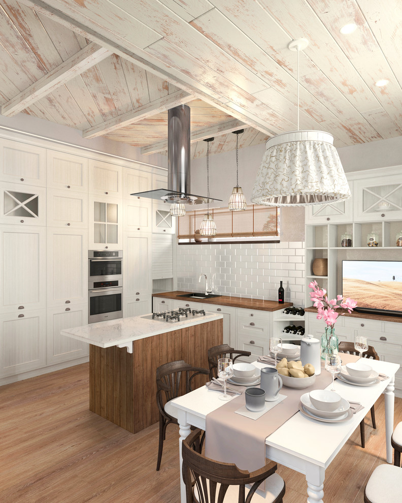 Дом в Петергофе - Скандинавия и Прованс