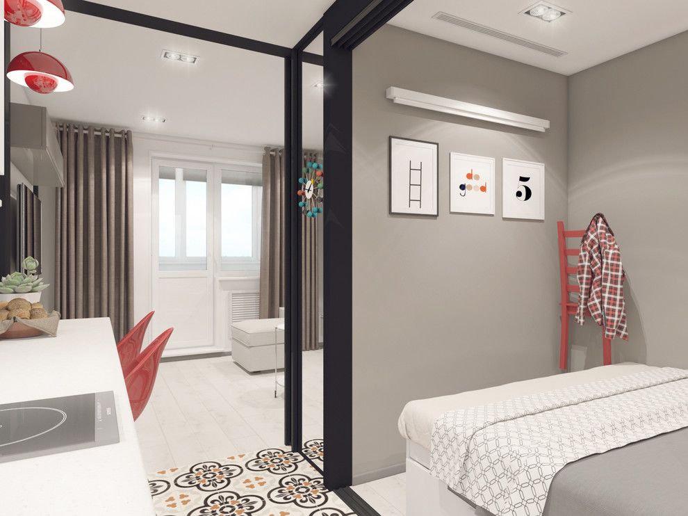 УДОБНОЕ ЖИЛОЕ ПРОСТРАНСТВО НА 35 КВАДРАТАХ — РЕАЛЬНОСТЬ ИЛИ ВЫМЫСЕЛ? ДИЗАЙН-ПРОЕ