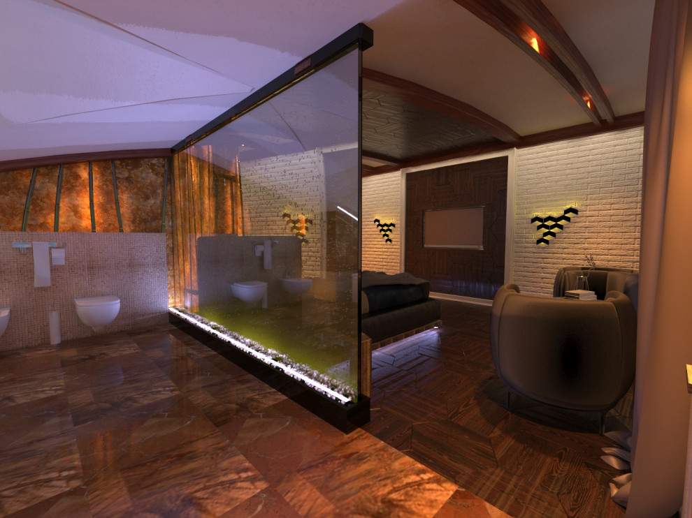 Дизайн интерьеров таун-хауса в Сестрорецком курорте.