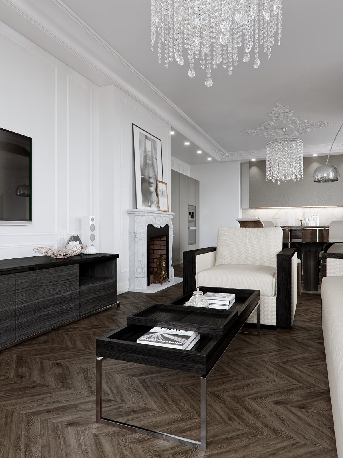 Квартира 100 м² в ЖК «Смольный Парк»