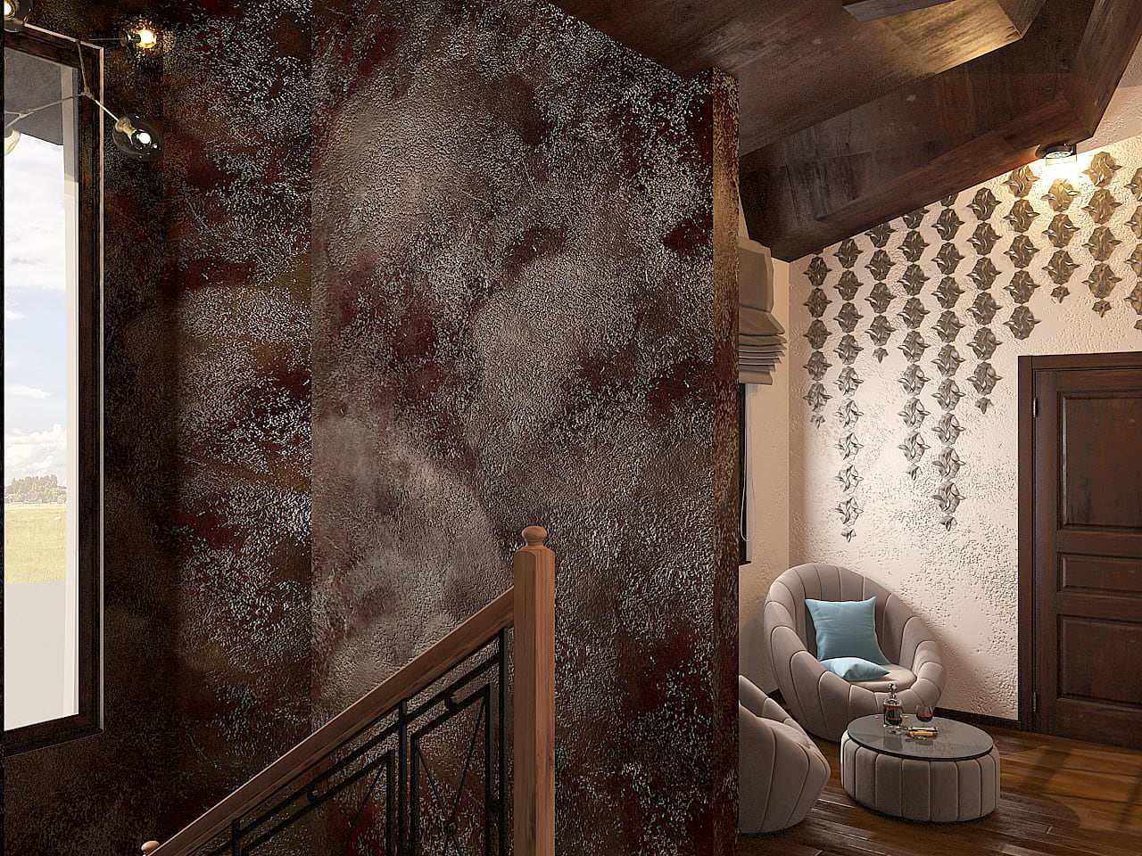 Коттедж. Шале на Волге