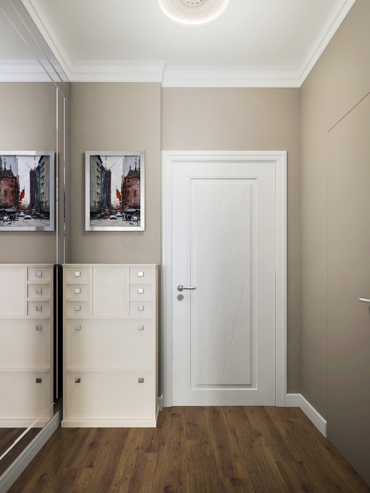 Проект интерьера квартиры-студии: прихожая