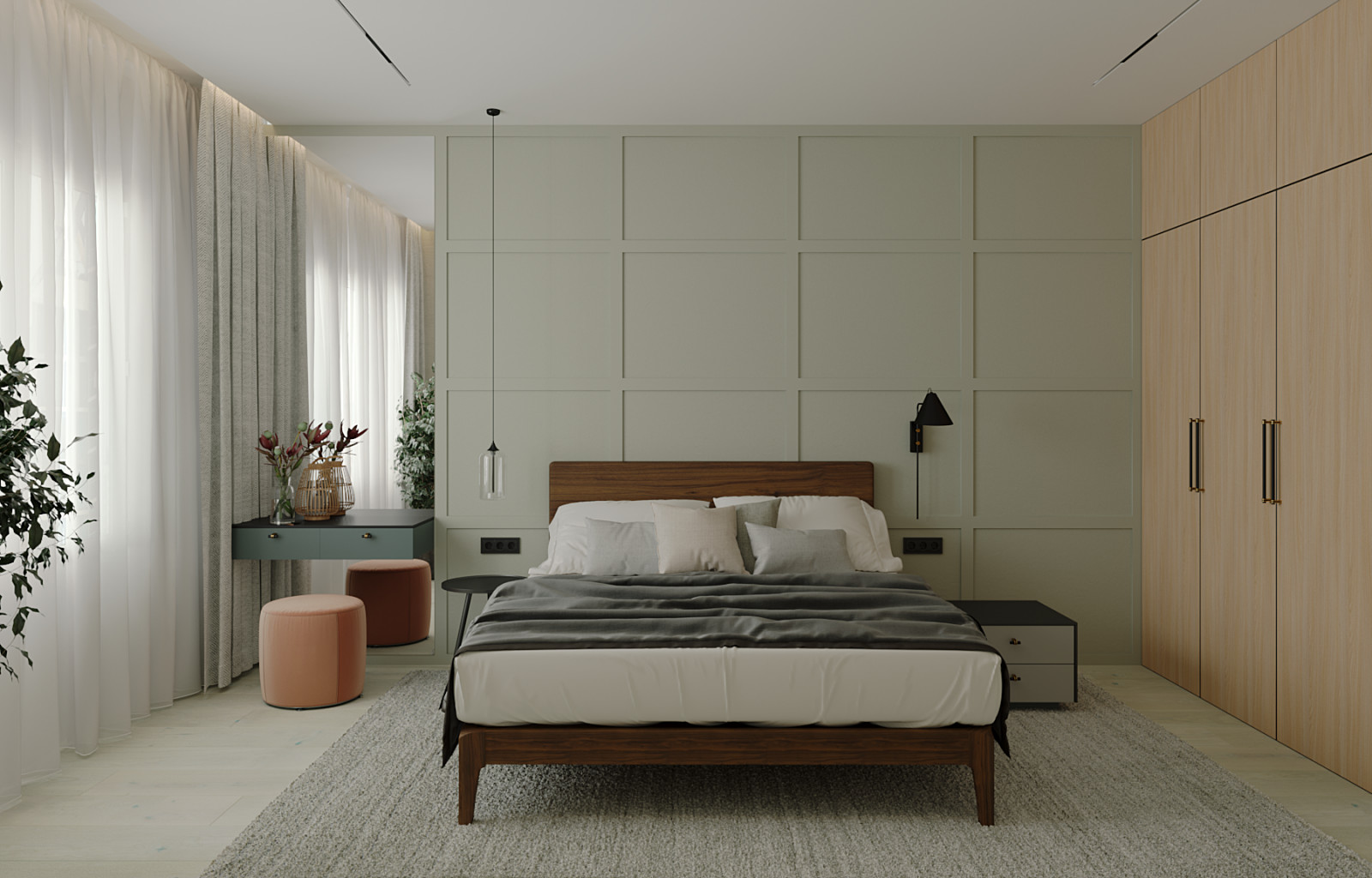 Трехкомнатная квартира в ЖК "Новый Оккервиль"