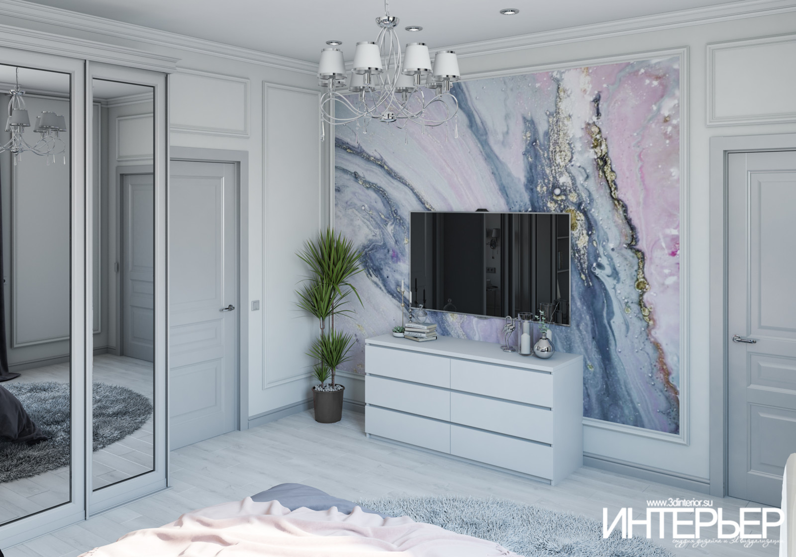 Дизайн-проект квартиры в г.Кисловодске