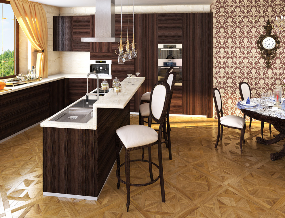 кухня в стиле классическое арт деко