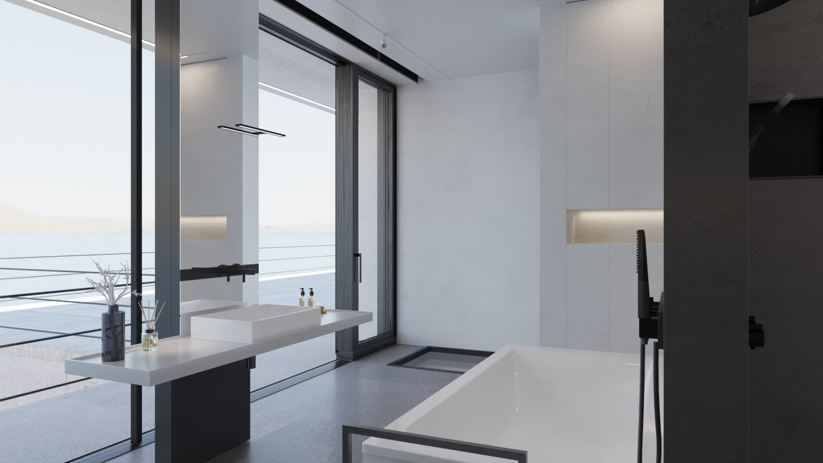 Визуализация для проекта коттеджа студии 13/72