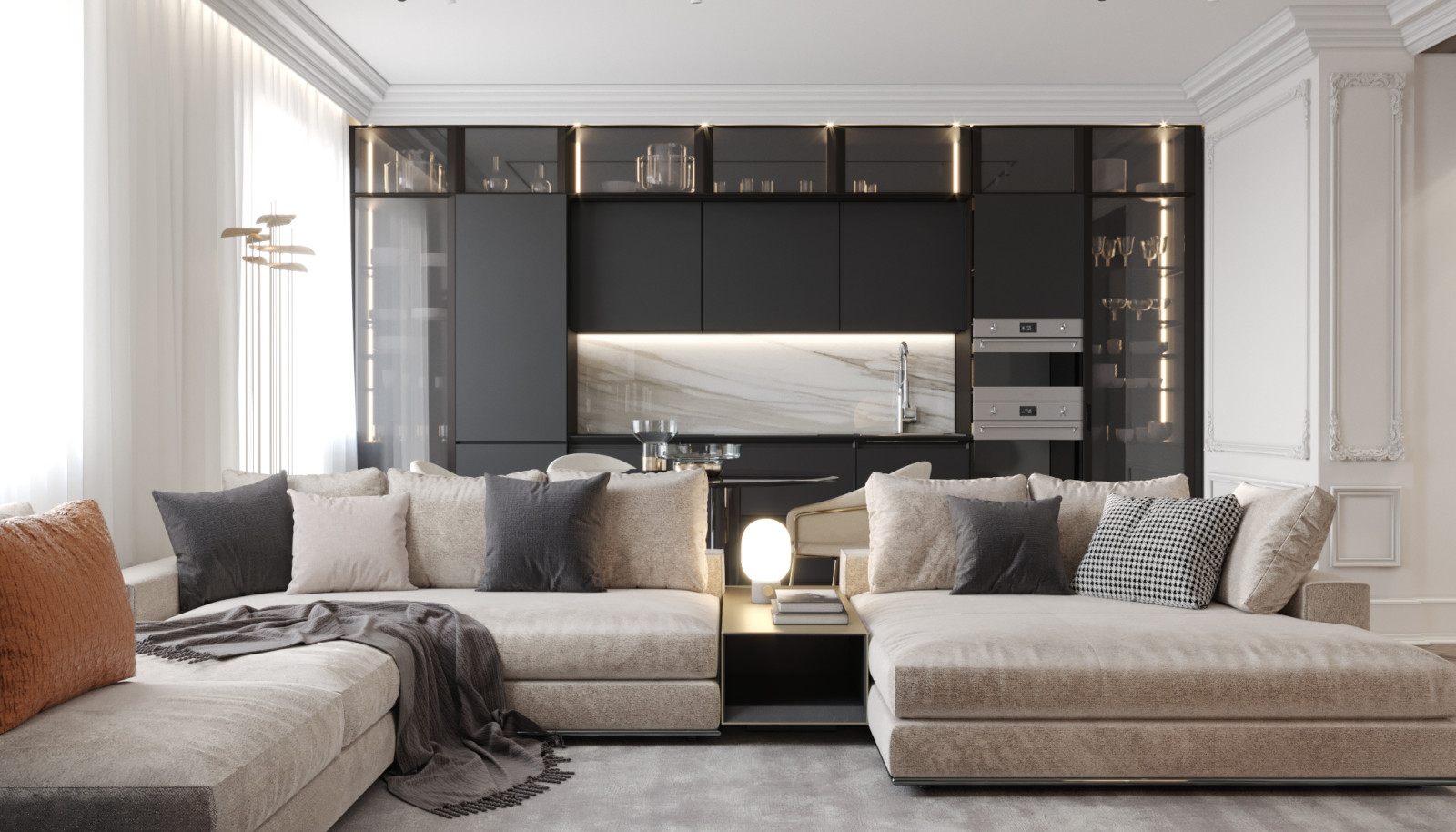 5 комнатная квартирка в ЖК "Резидент"