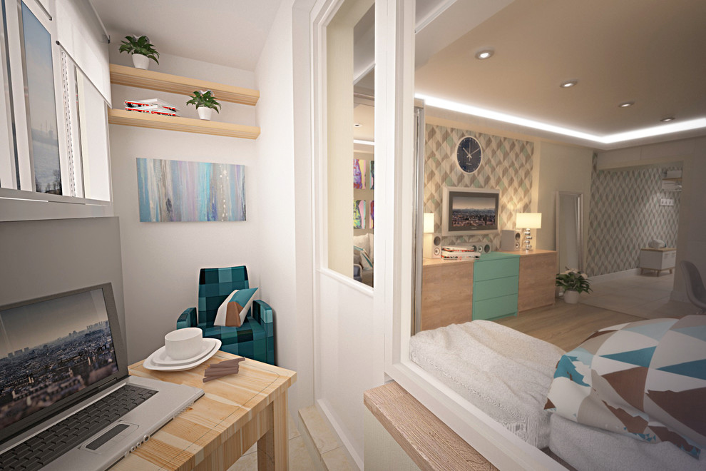 River house. Квартира-студия в Санкт-Петербурге.