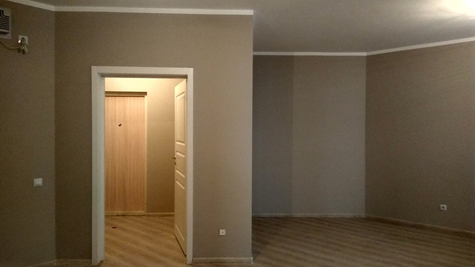 Квартира студия в смешанном стиле.