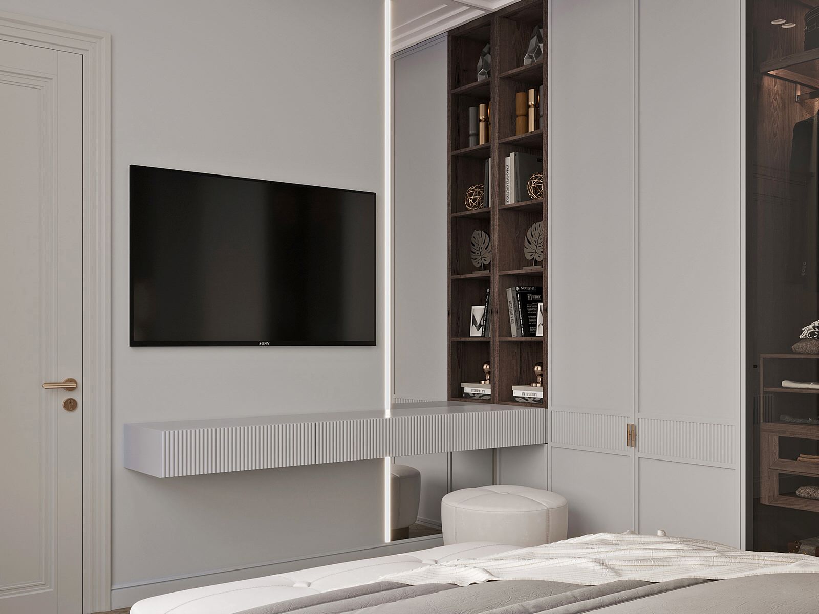 Дизайн-проект жилого дома в ЖК «Сердце Столицы» 80.3 кв.м